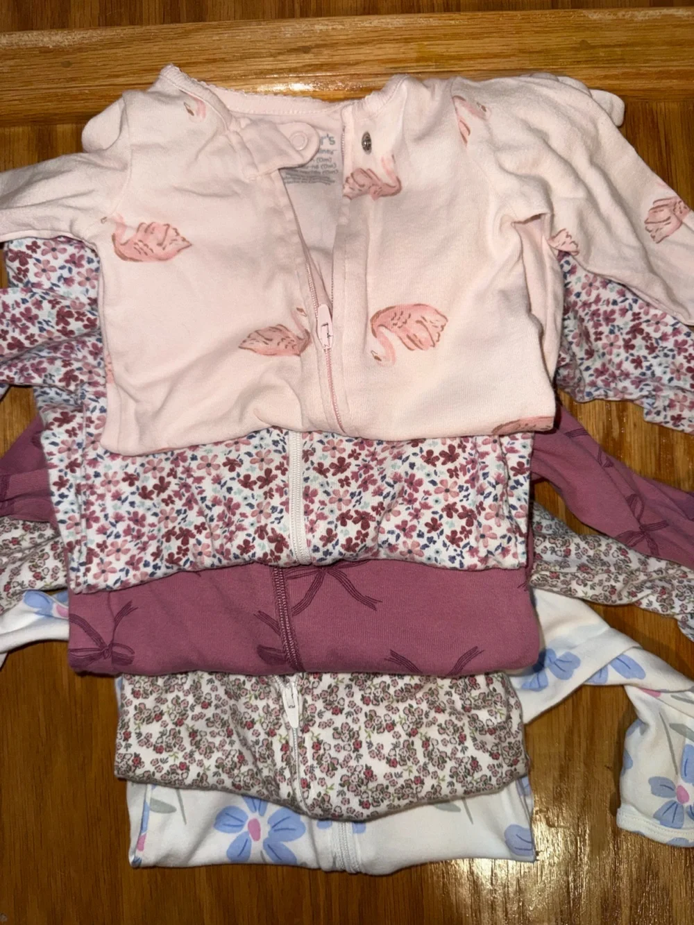 Carters Baby Sleepers 5 pack